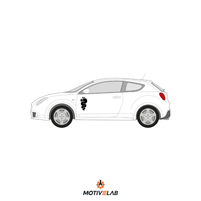 Alfa Romeo Giulietta MiTo ‘Biscione’ sticker