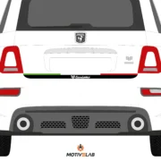 Adesivo bagagliaio Abarth 595/695 - Image 2