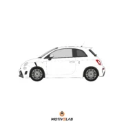 Fasce laterali Abarth 595/695 - immagine 3