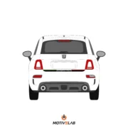 Adesivo bagagliaio Abarth 595/695 - Image 4
