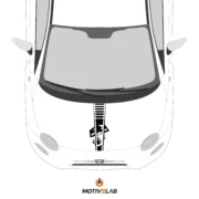adesivo cofano Abarth 595 695