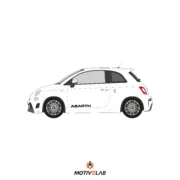 Scritte portiera Abarth 595/695