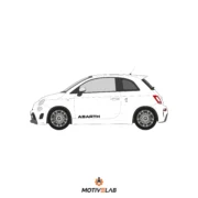 Scritte portiera Abarth 595/695