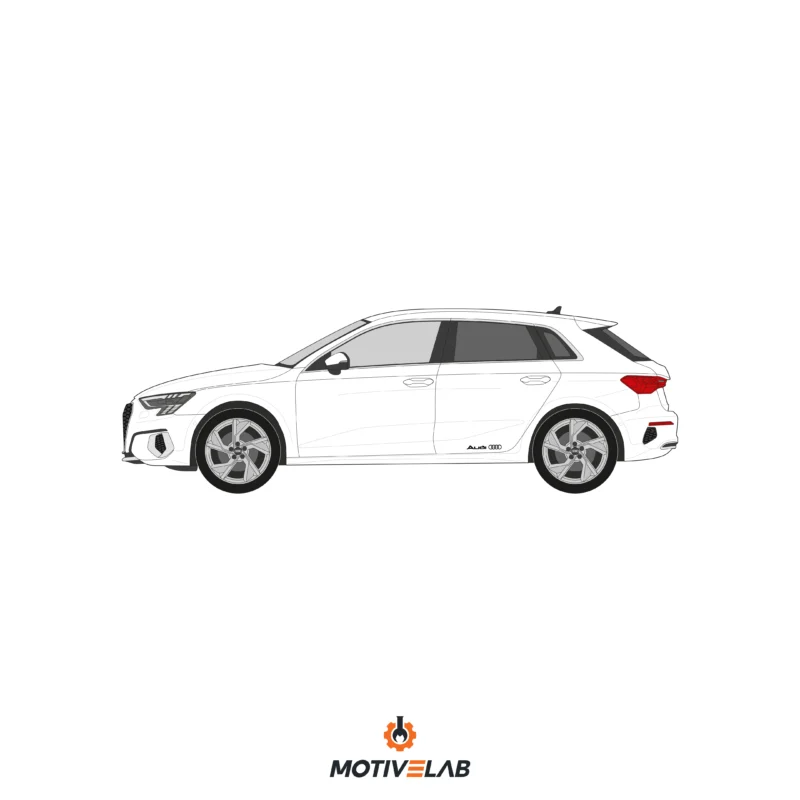 Audi Logo Stickers