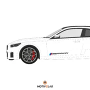 Scritte portiera BMW Performance - immagine 3