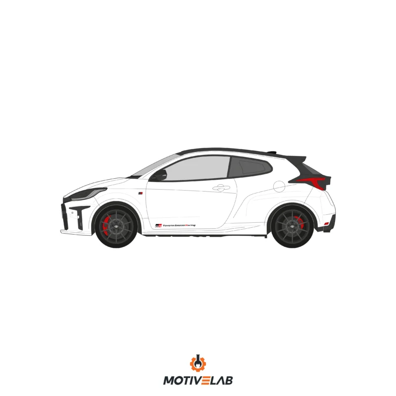Toyota GR Gazoo Racing Door Stickers