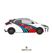 Livrea Toyota Yaris GR Martini