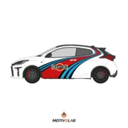 Livrea Toyota Yaris GR Martini - immagine 2