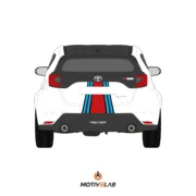 Livrea Toyota Yaris GR Martini - immagine 4