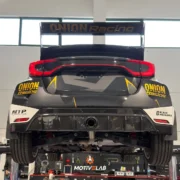 Diffusore posteriore scarico centrale in carbonio GR Yaris MK2