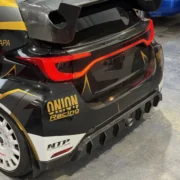 Diffusore posteriore scarico centrale in carbonio GR Yaris MK2