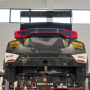 Diffusore posteriore scarico centrale in carbonio forgiato GR Yaris MK1/MK2