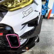 Set canard paraurti anteriore in carbonio forgiato GR Yaris MK1