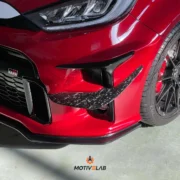 Set canard paraurti anteriore in carbonio forgiato GR Yaris MK1