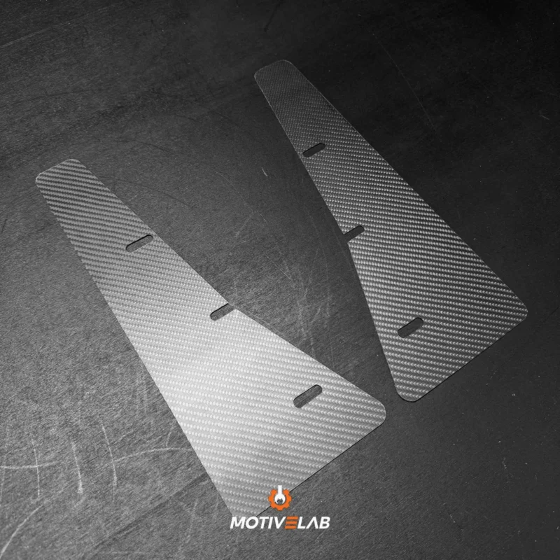 GR Yaris MK1/MK2 carbon fibre front mudflaps