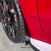 Paraspruzzi anteriori in carbonio forgiato GR Yaris MK1/MK2
