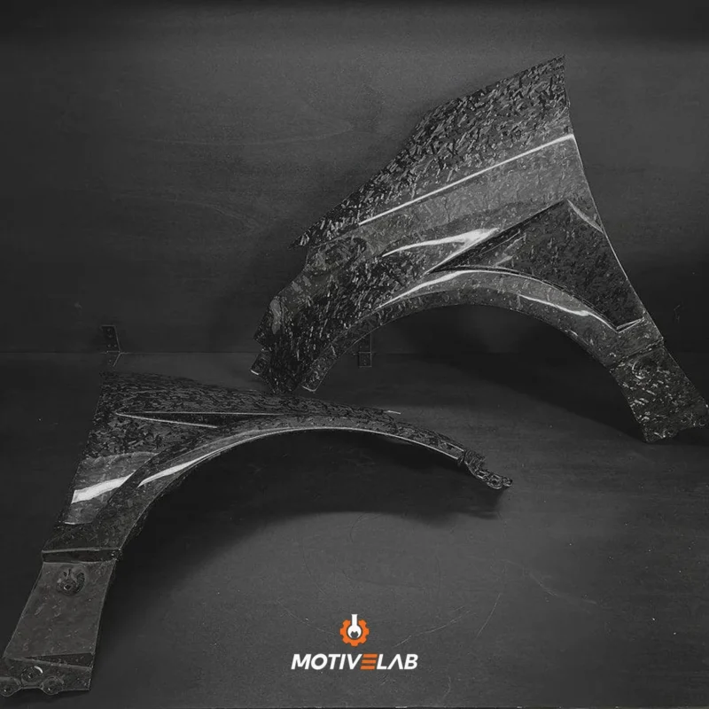 Ventilated forged carbon front wing panels for the GR Yaris MK1/MK2