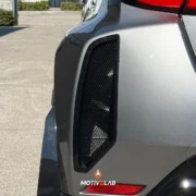 Condotto aria paraurti posteriore in carbonio GR Yaris MK1/MK2