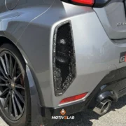 Condotto aria paraurti posteriore in carbonio forgiato GR Yaris MK1/MK2