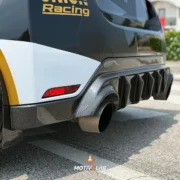 Estrattore Diffusore Posteriore in carbonio GR Yaris MK2