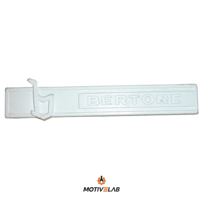A58 – Bertone Abarth 131 nameplate