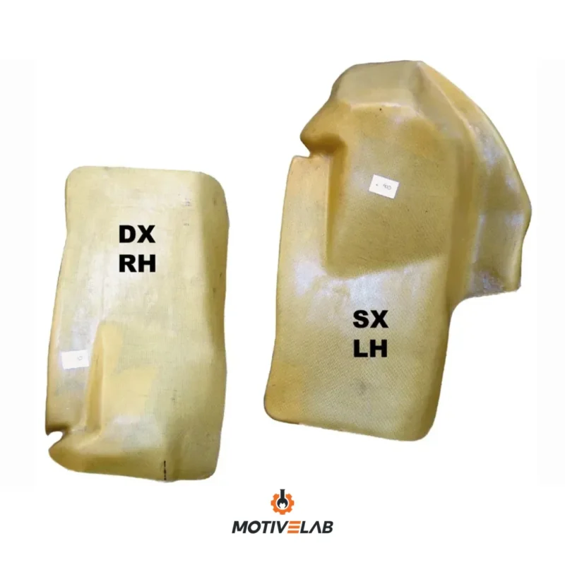 B100P - Rear Bumper Protectors for the Mitsubishi EVO 9