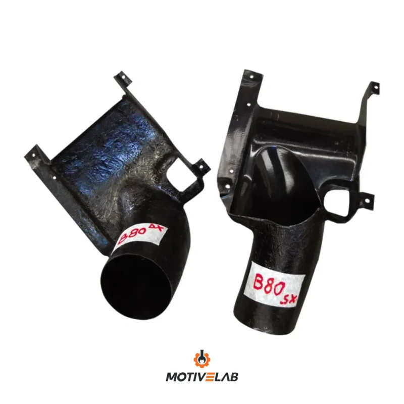 B80 - Brake Air Intakes on the Mitsubishi EVO X Bumper