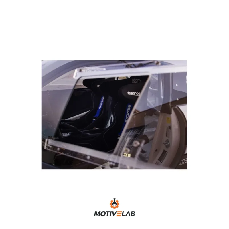 FPOLEVOIXC – Mitsubishi EVO 9 Competition Polycarbonate Window Kit
