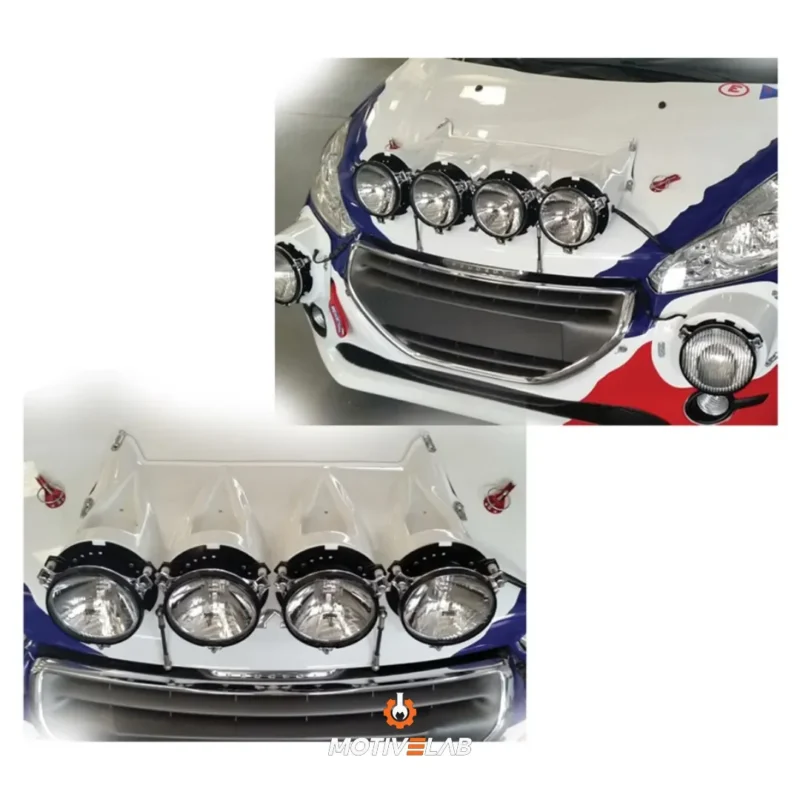 PF33 - Porta Fari da Cofano Citroen C2 - Peugeot 208 R5 - R2