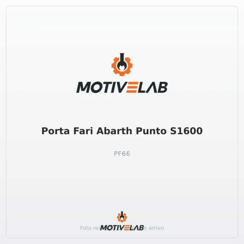 PF66 - Abarth Punto S1600 Headlight Housing