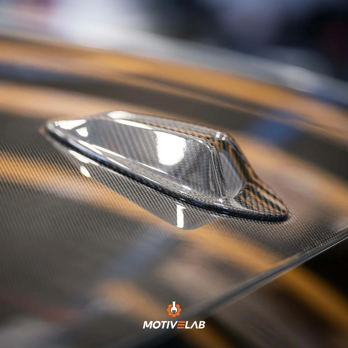 Cover antenna shark in carbonio BMW M2 G87