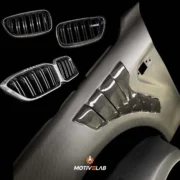 Kit carrozzeria con parafanghi ventilati e griglia doppio rene in carbonio BMW F87 M2/M2C