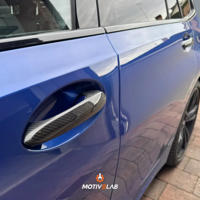 Maniglie porte in carbonio BMW M2, M3, M4 G8X e Serie 3 G20/G21