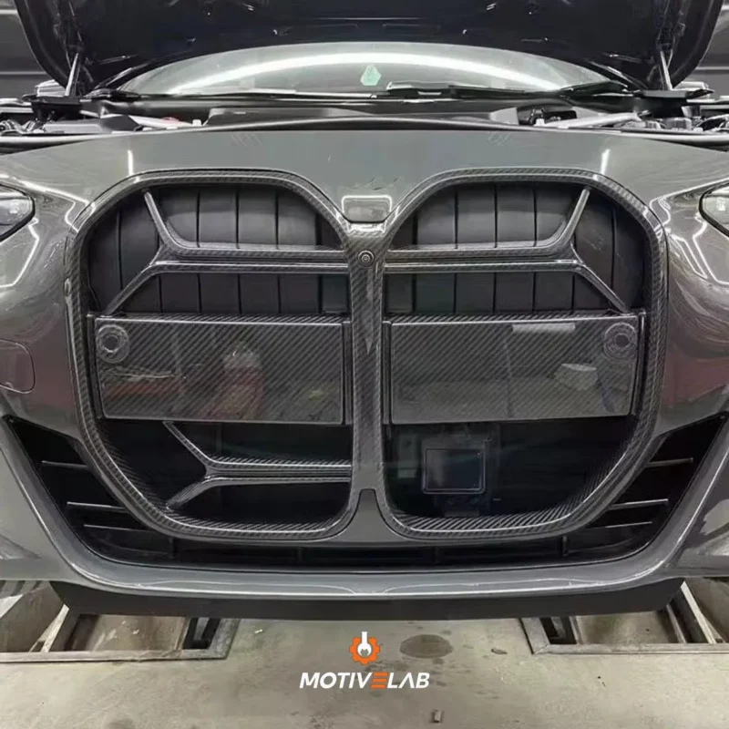 Reni Carbon Grill in carbon fibre for the BMW 4 Series G22/G26
