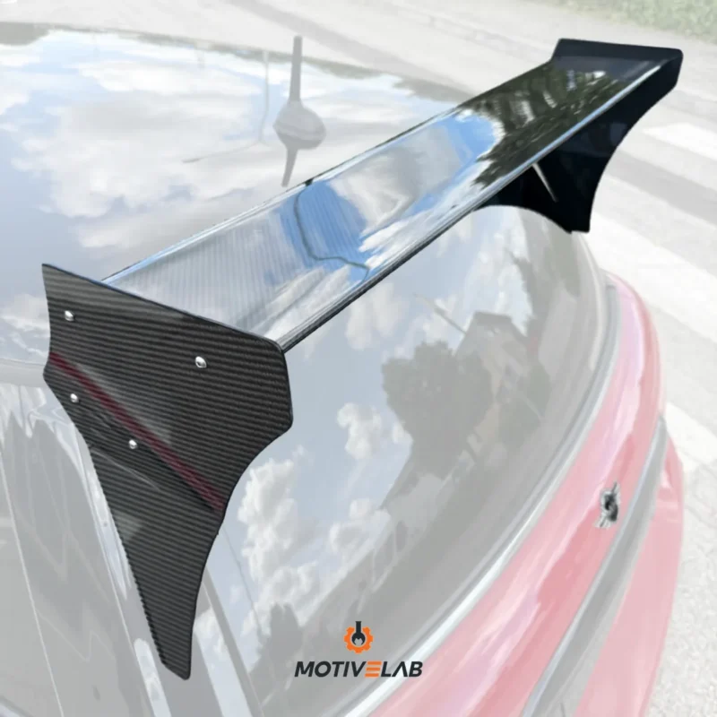 Spoiler in stile Challenge in carbonio MINI R56