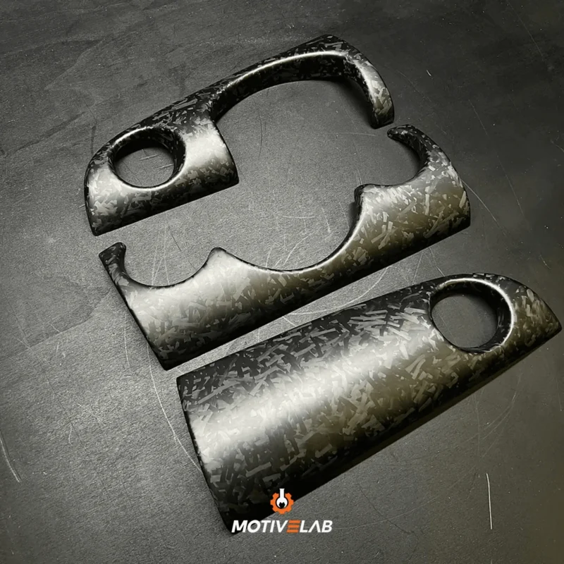 MINI R53 Restyling forged carbon dashboard