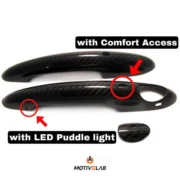 Maniglie delle porte in carbonio forgiato MINI F56 / F57 / GP3
