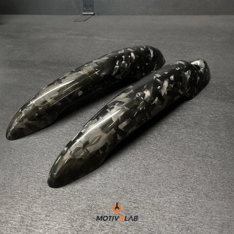 Forged carbon fibre door handles for MINI R50 / R53 / R56 / R57 / R58 / R59 / R61