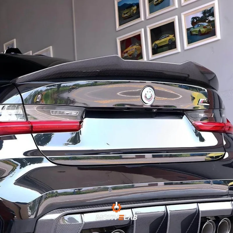BMW M3 G80/M4 G82/3 Series G20 carbon fibre ducktail rear spoiler