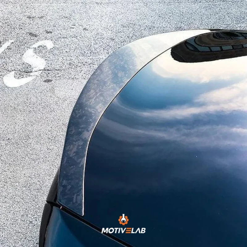 BMW F87 M2 and M2C forged carbon fibre ducktail rear spoiler