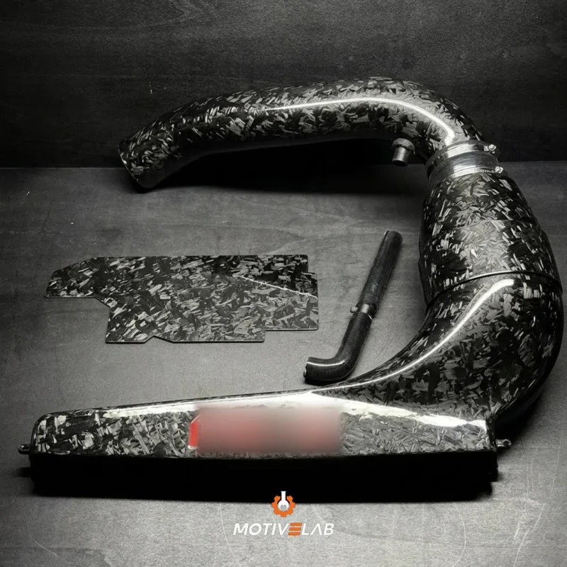 Forged carbon fibre engine bay kit for the Audi RS3 8V / 8Y