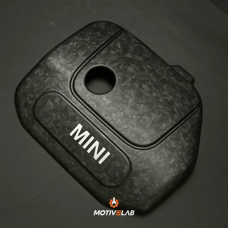 Copertura motore in carbonio forgiato MINI JCW LCI F54 / F55 / F56 / F57 / F60 / GP3