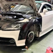 Parafanghi in carbonio Audi TT 8J MK2