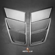Universal carbon-fibre front bonnet vent