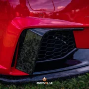 Paraurti anteriore con alette e splitter in carbonio forgiato Audi TT RS pre-facelift