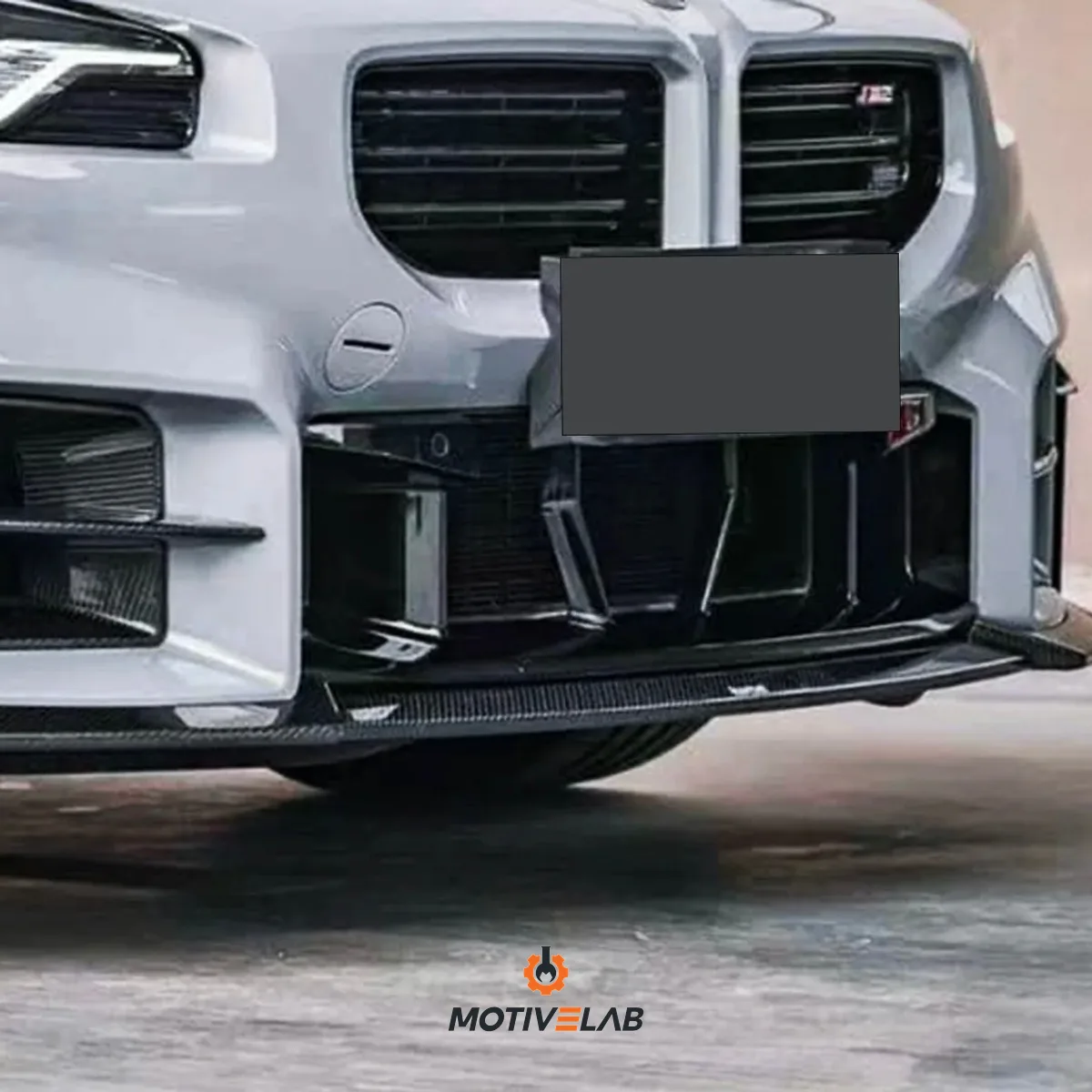 Kit griglia inferiore centrale paraurti anteriore in carbonio BMW M2 G87