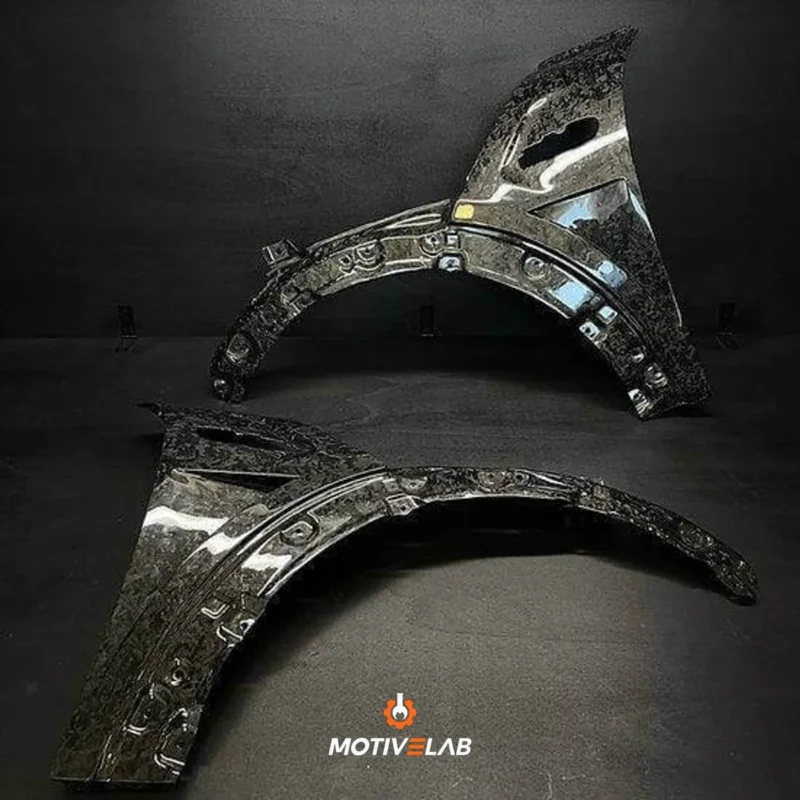 Ventilated forged carbon front wing for MINI F55 / F56 / F57 / GP3
