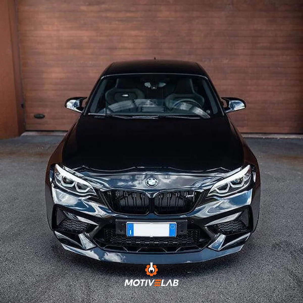 Labbro anteriore in carbonio BMW F87 M2C / M2