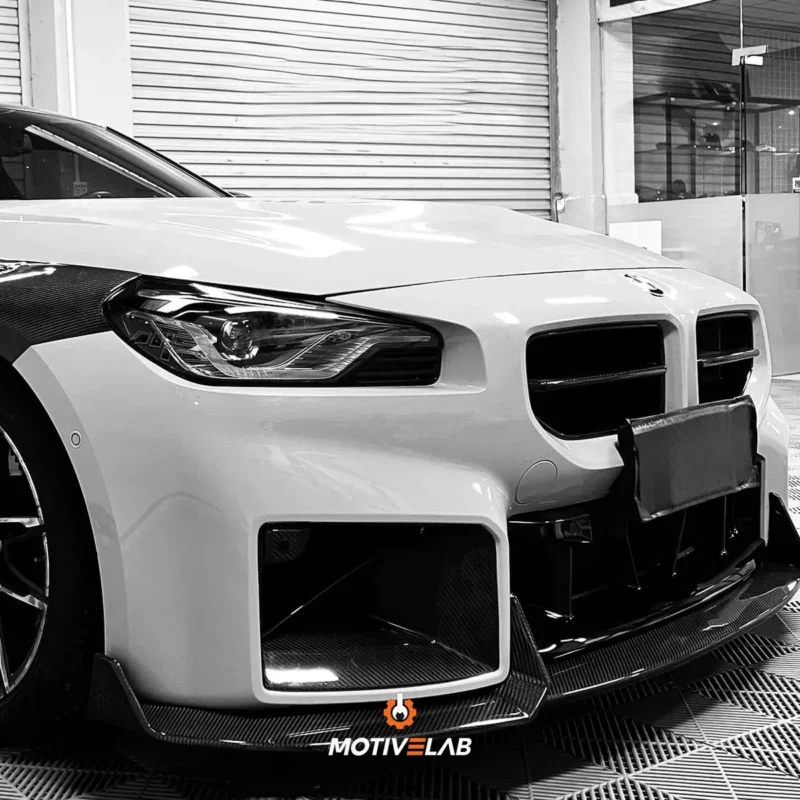 Labbro anteriore in carbonio BMW M2 G87