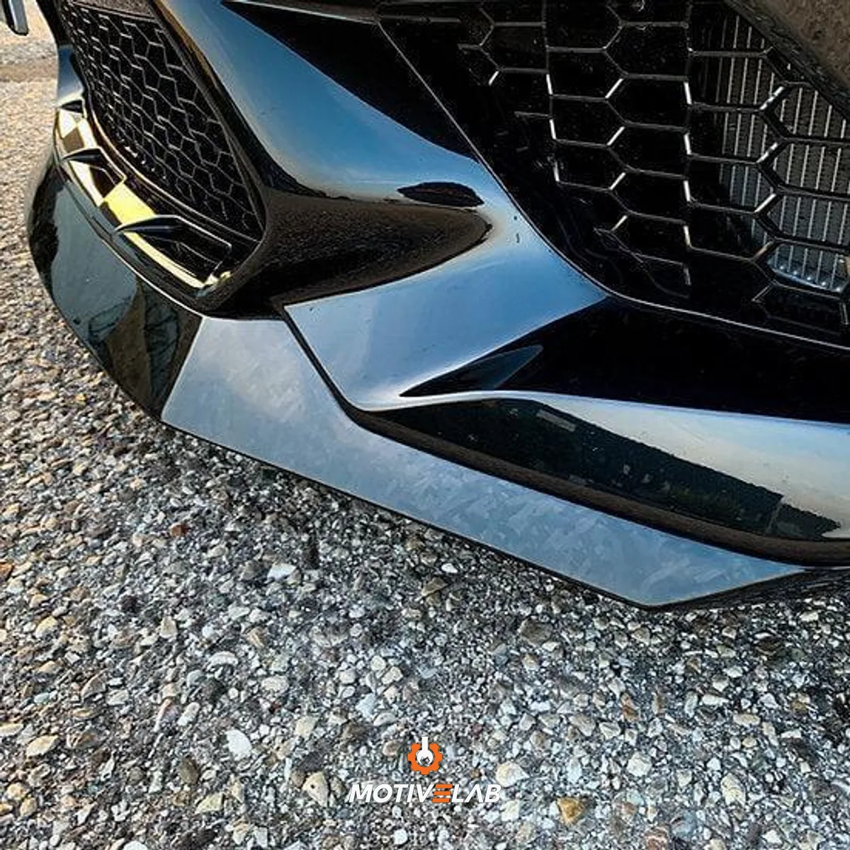 Labbro anteriore in carbonio forgiato BMW F87 M2 / M2C